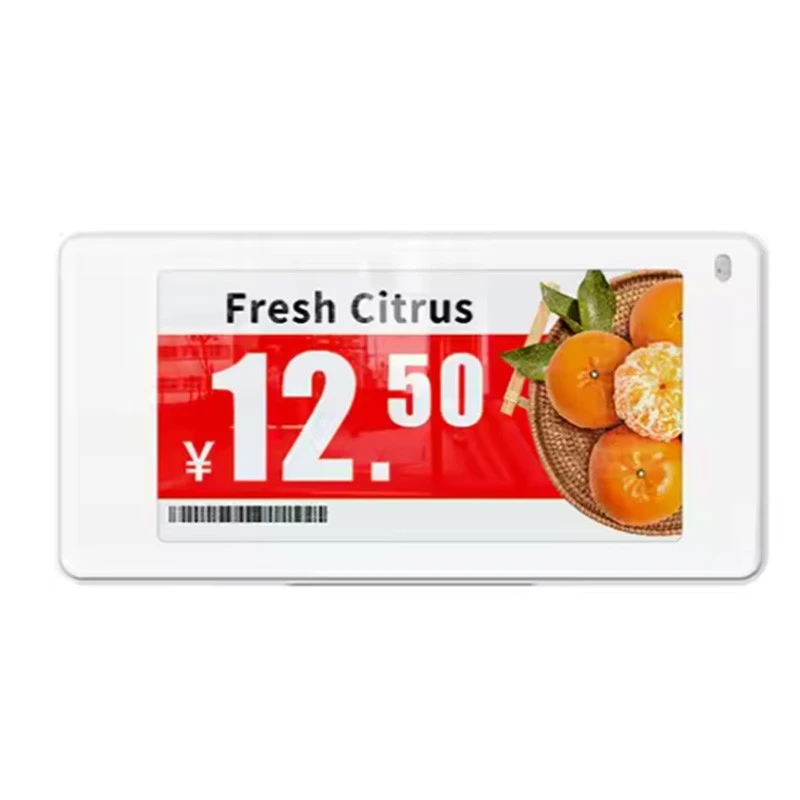 2,66 Inci Compact Electronic rak harga Tag