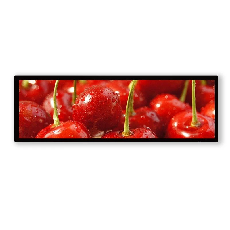 28 Inci LCD Bar Témbongkeun Double raray Screen