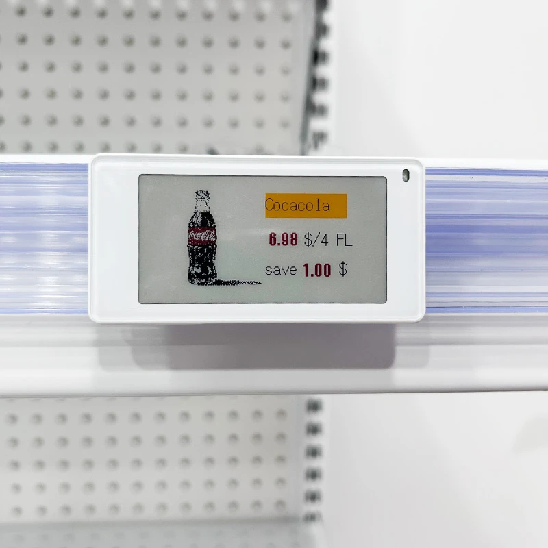 2.13inch electronic price tag extruison channel 2.13inch electronic price tag extruison channel